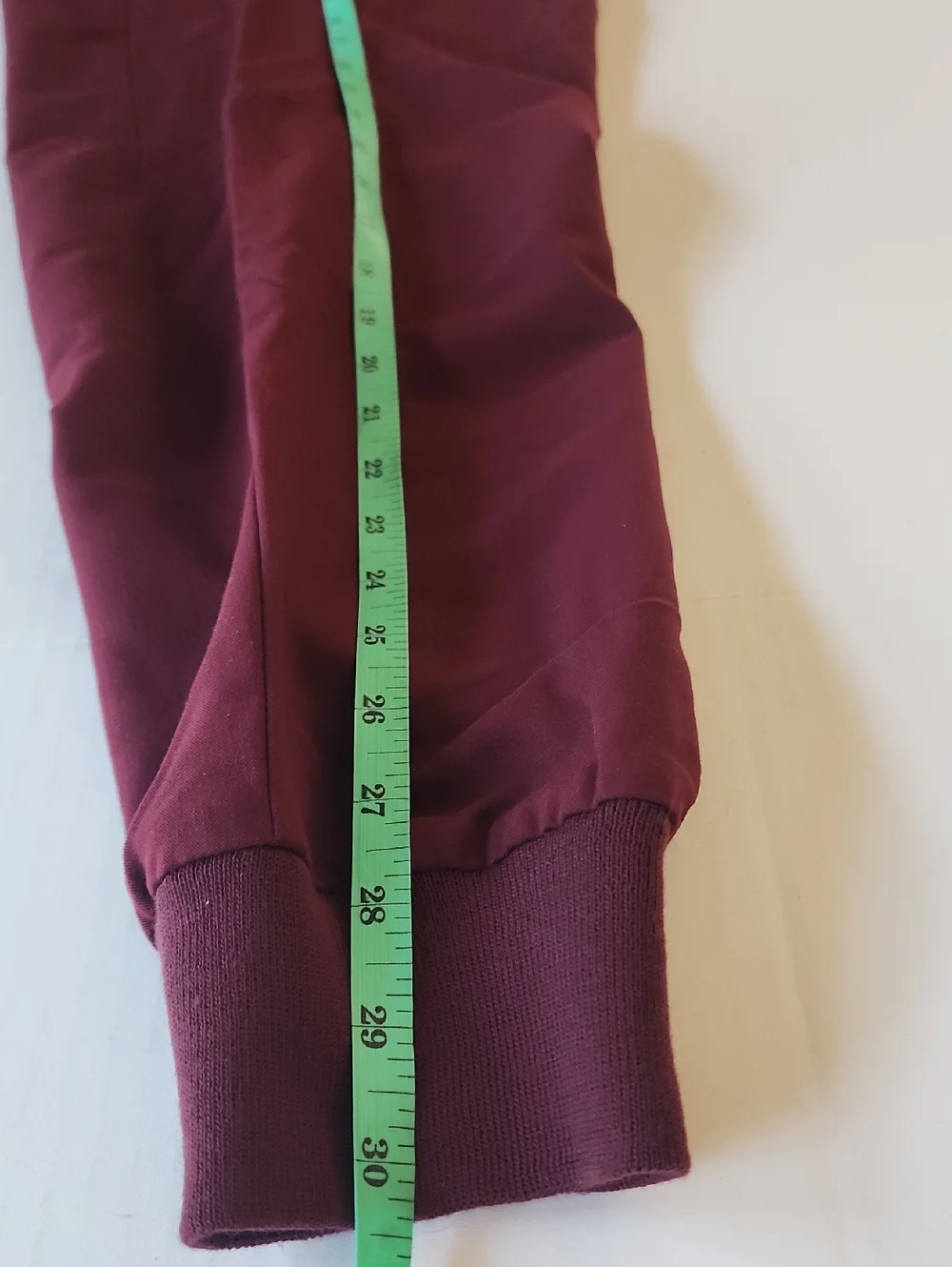Figs Men's Tansen Jogger Scrub Pants, Burgundy, Large